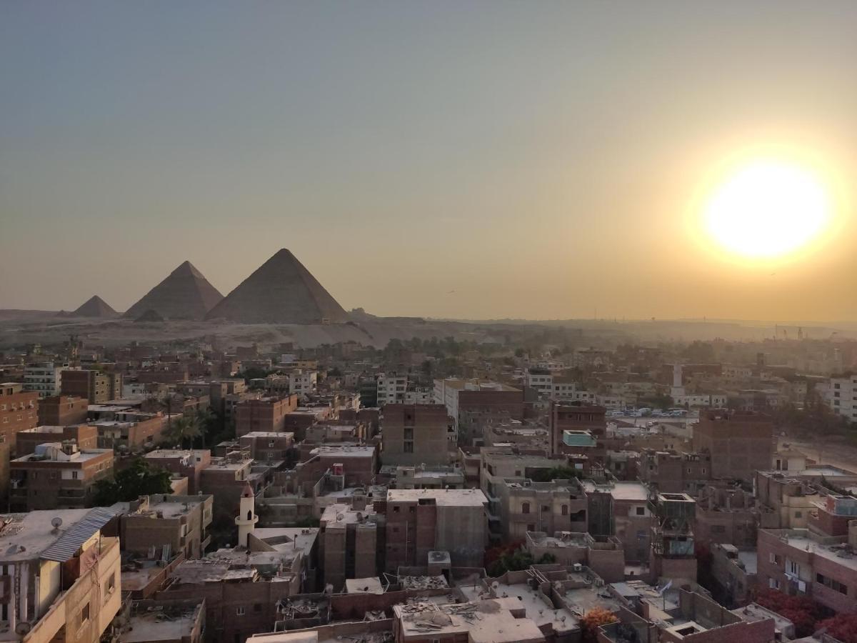 Oscar Pyramids View Hotel Nazlet el-Sîsi Eksteriør billede