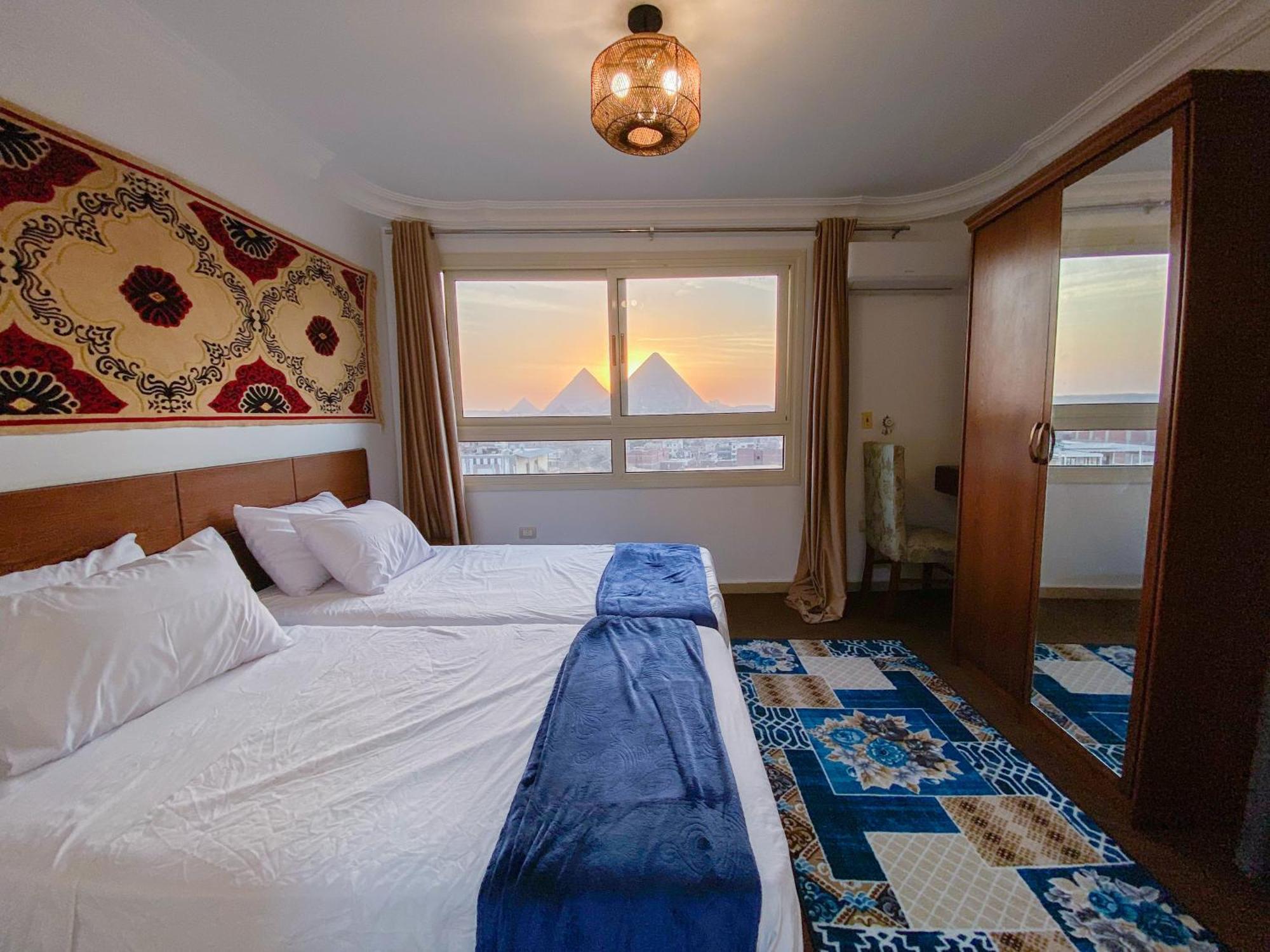 Oscar Pyramids View Hotel Nazlet el-Sîsi Eksteriør billede