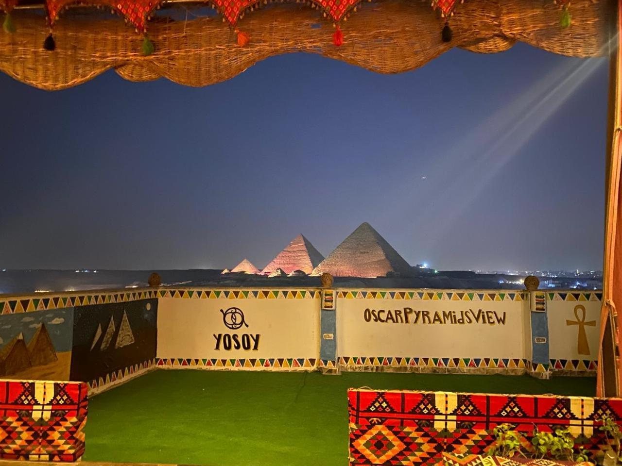 Oscar Pyramids View Hotel Nazlet el-Sîsi Eksteriør billede