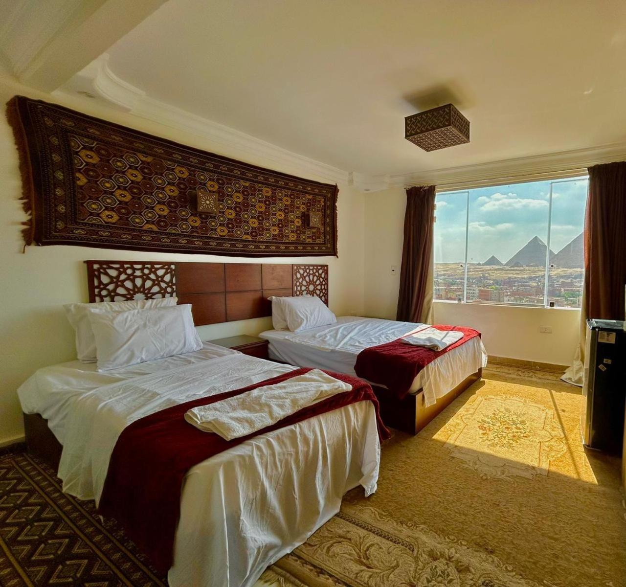 Oscar Pyramids View Hotel Nazlet el-Sîsi Eksteriør billede