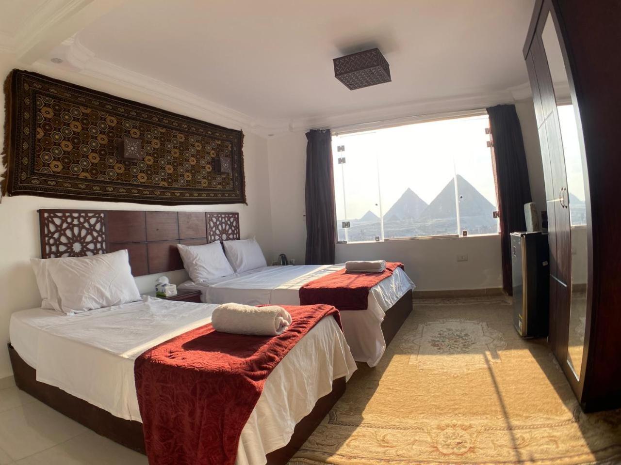 Oscar Pyramids View Hotel Nazlet el-Sîsi Eksteriør billede