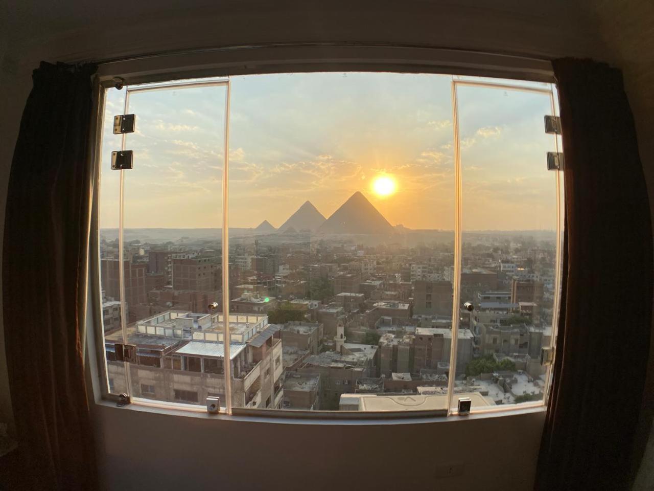 Oscar Pyramids View Hotel Nazlet el-Sîsi Eksteriør billede