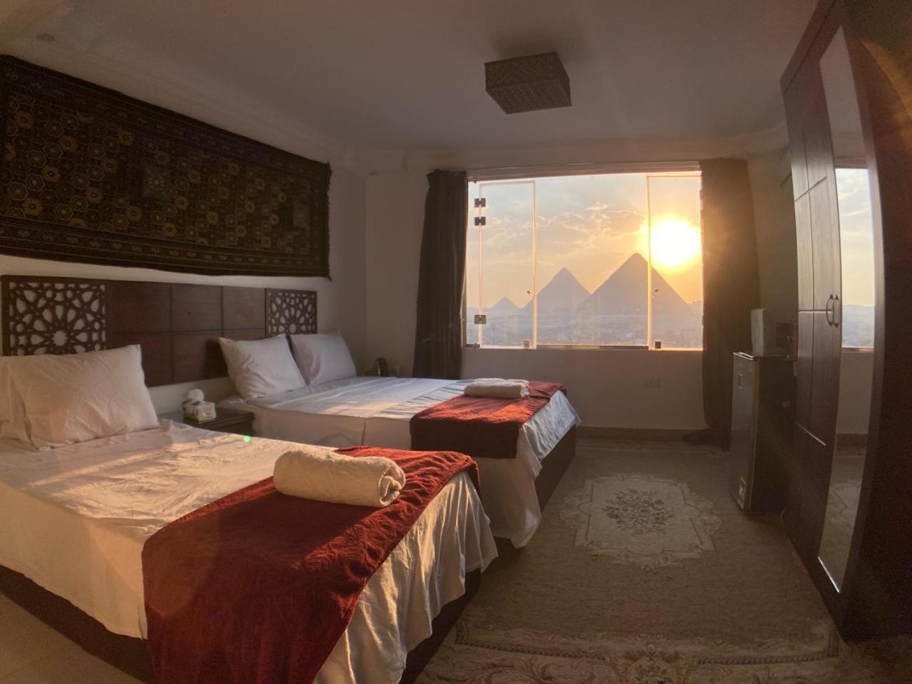 Oscar Pyramids View Hotel Nazlet el-Sîsi Eksteriør billede