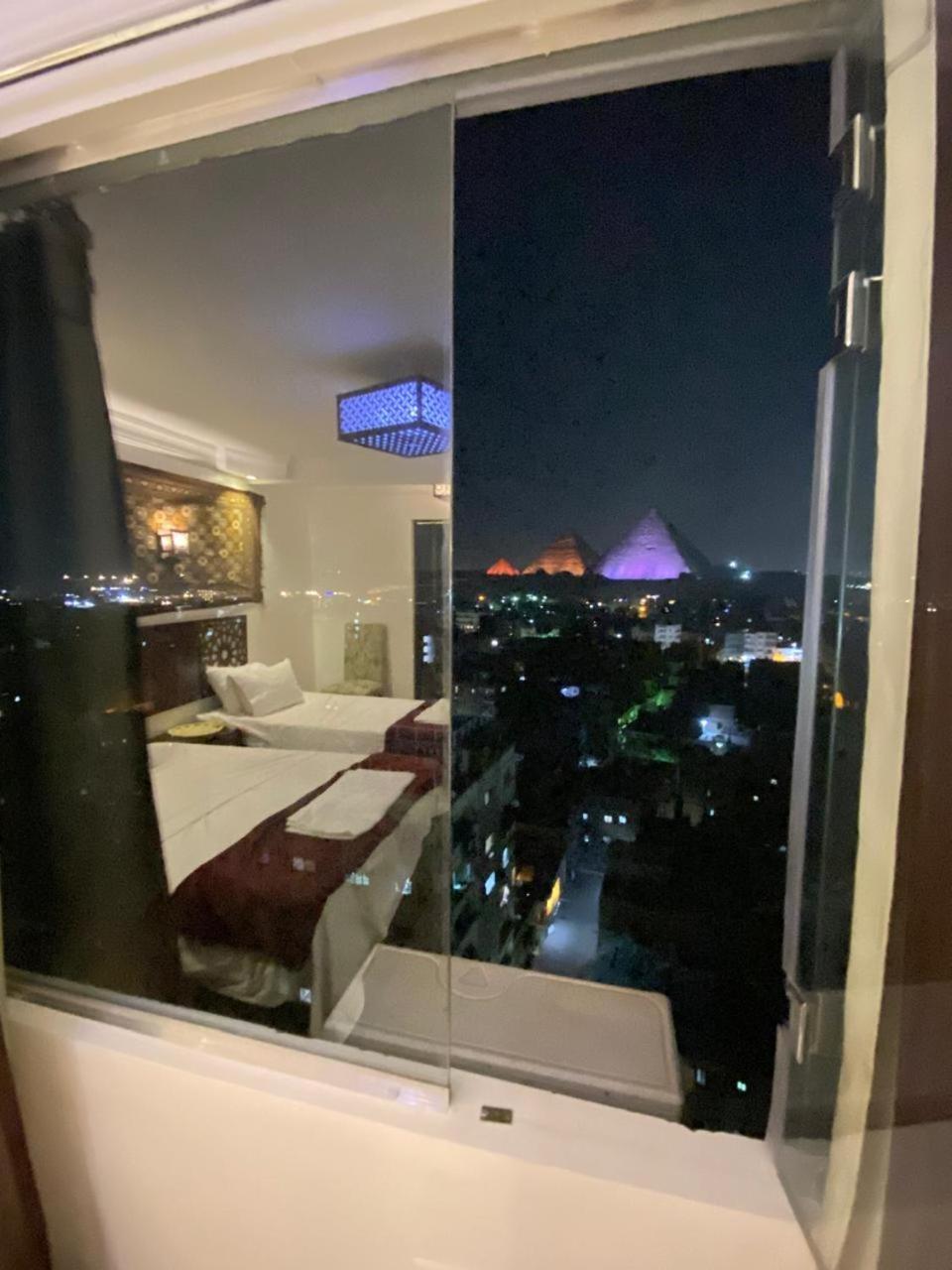 Oscar Pyramids View Hotel Nazlet el-Sîsi Eksteriør billede