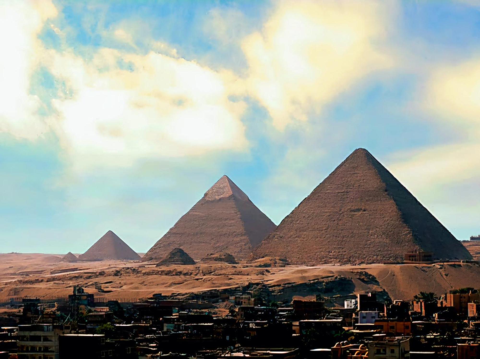 Oscar Pyramids View Hotel Nazlet el-Sîsi Værelse billede