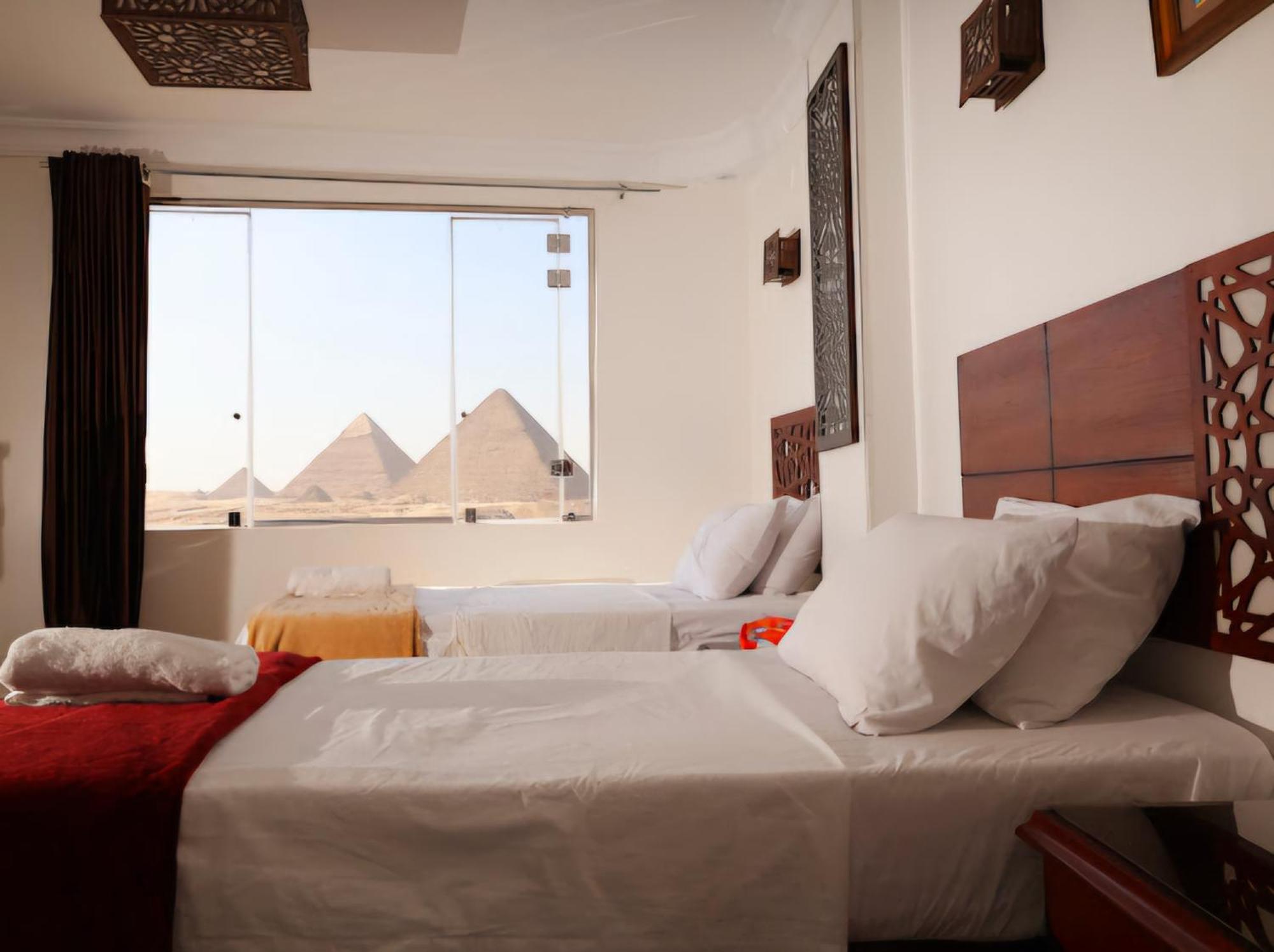 Oscar Pyramids View Hotel Nazlet el-Sîsi Værelse billede