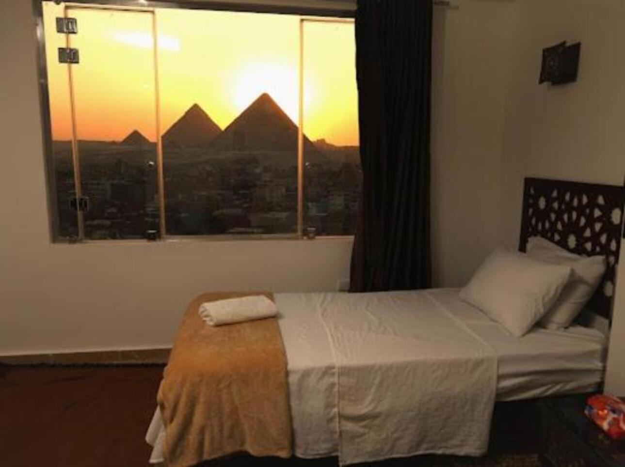 Oscar Pyramids View Hotel Nazlet el-Sîsi Eksteriør billede