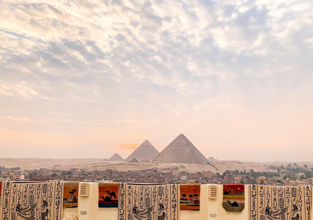 Oscar Pyramids View Hotel Nazlet el-Sîsi Eksteriør billede